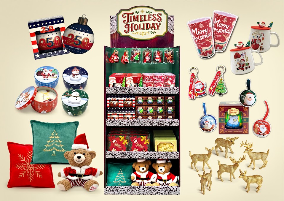 Christmas Timeless Holiday Endcap